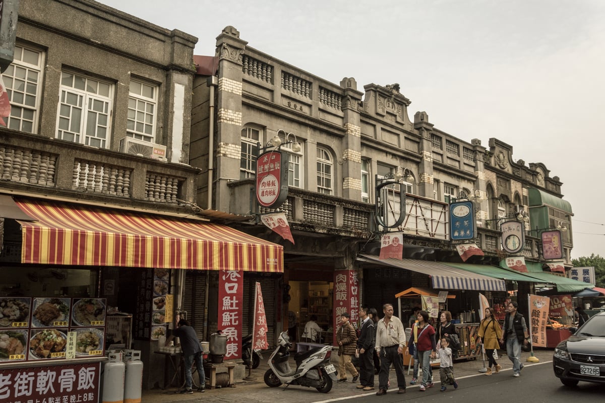 Japanese colonial era building in Xinhua