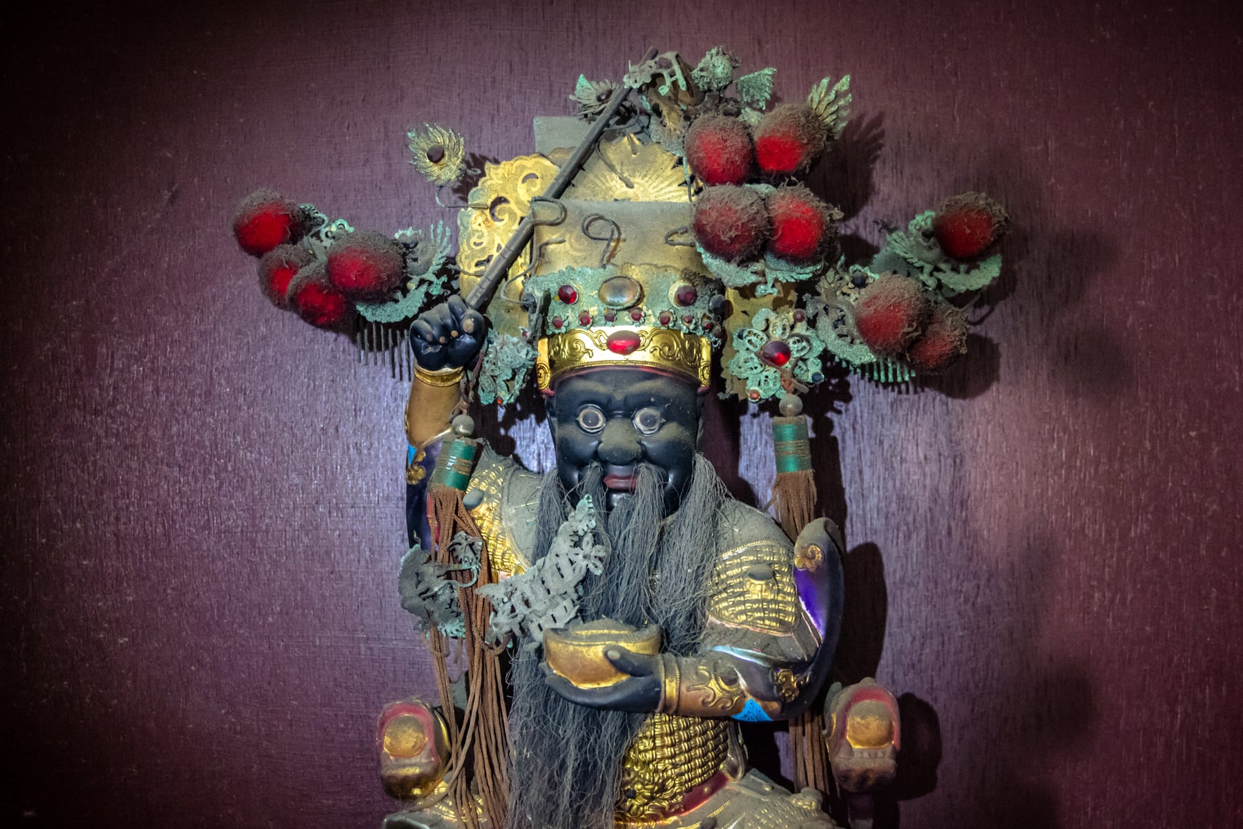 Abandoned god of the Qiaoyou building in Changhua City