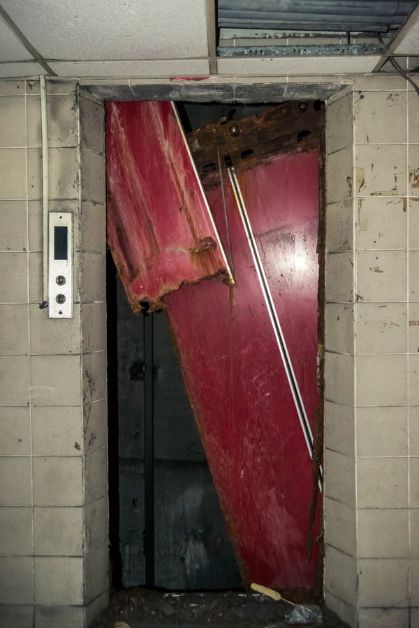 Elevator out of service