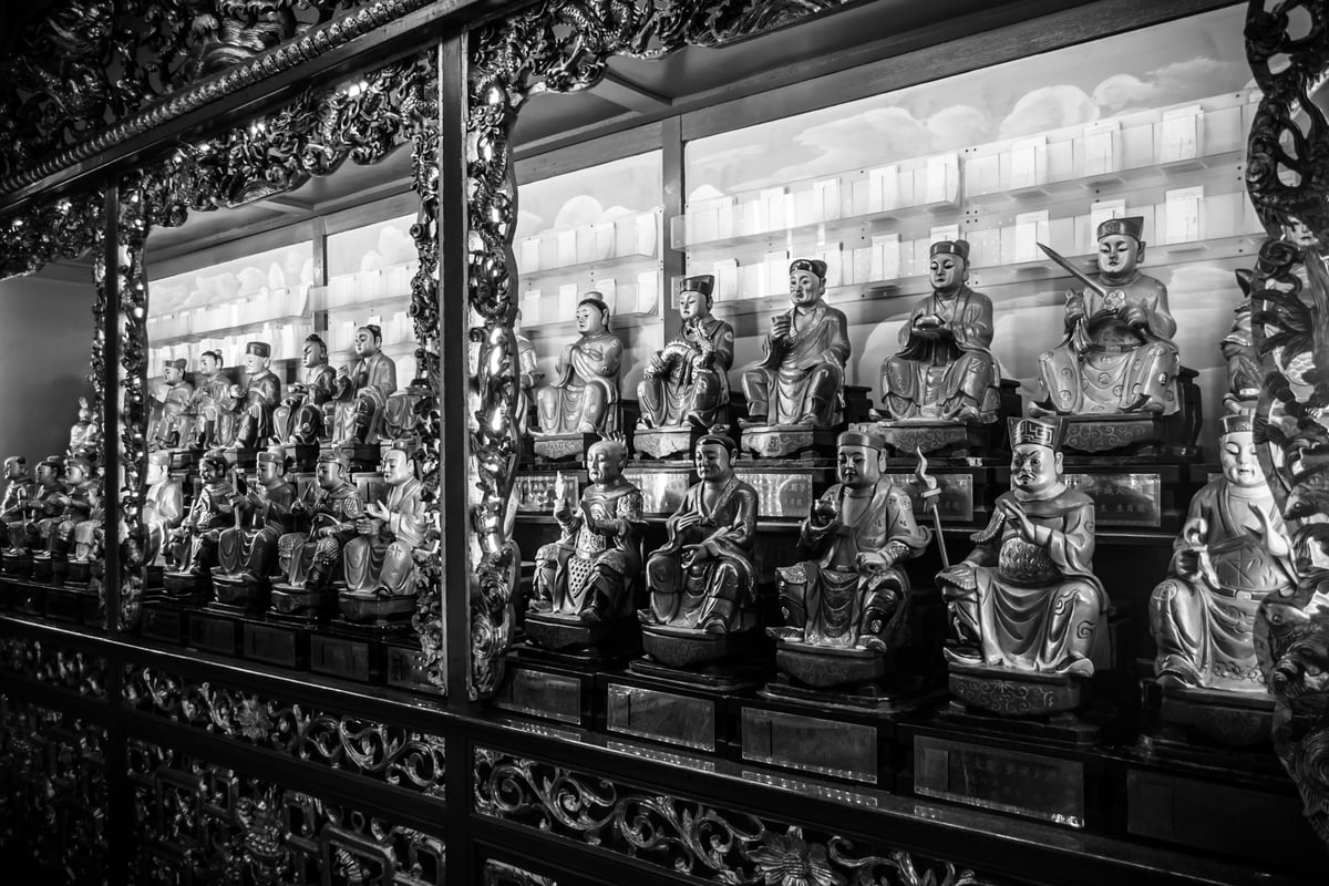 The many gods of Renhai Temple 仁海宮