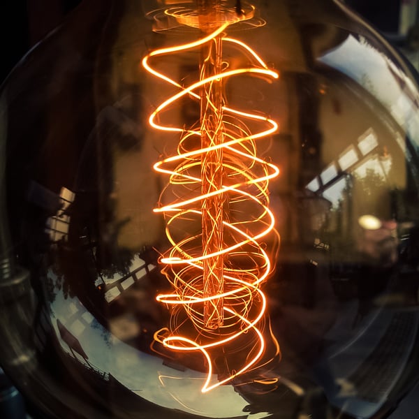 Incandescent Light in Vicino Cafe