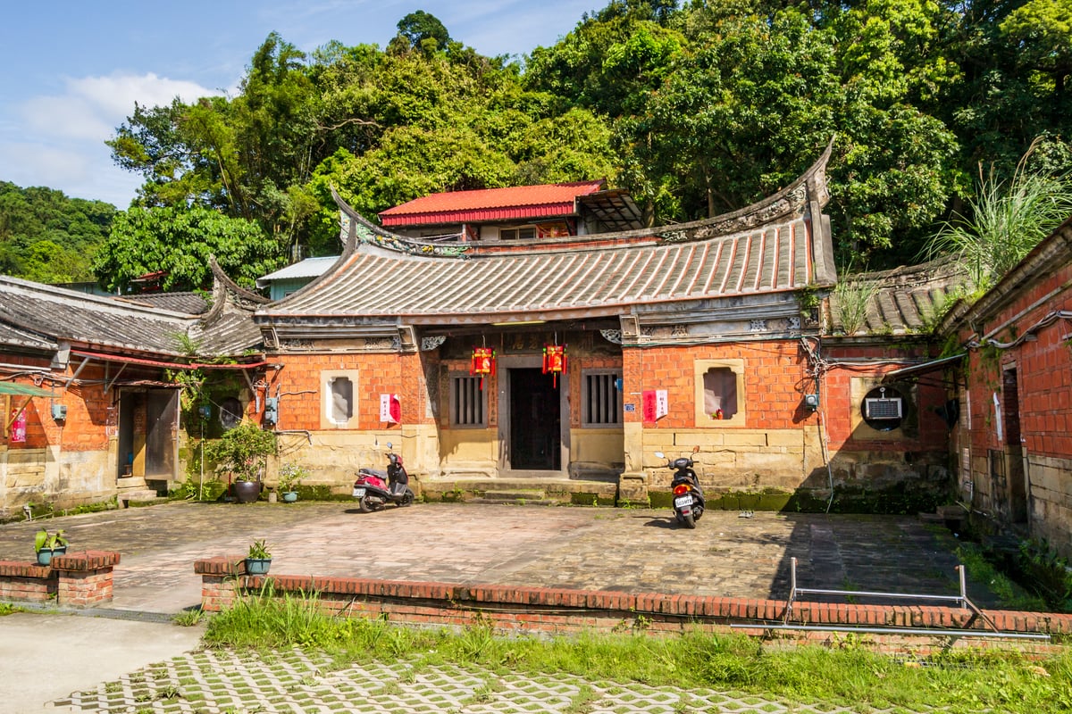 An Old Sanheyuan in Urban Taipei