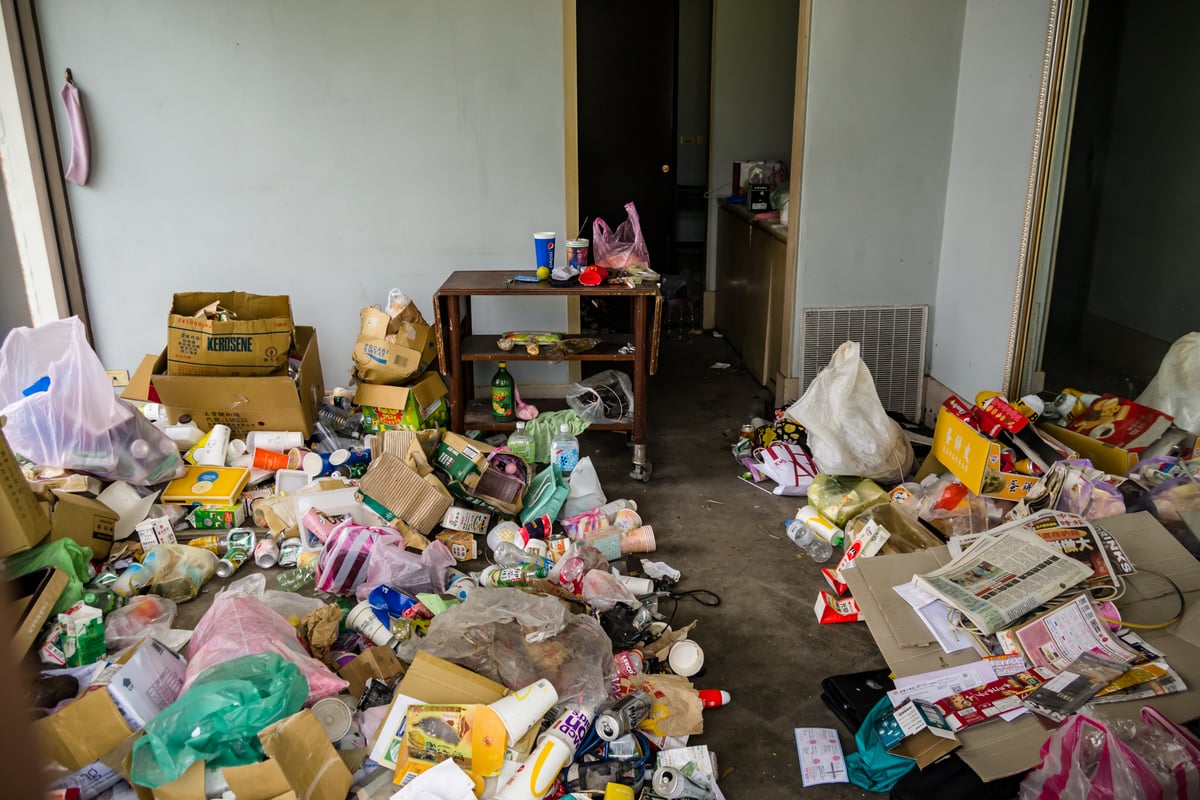 Trash Collection at Grace Hill