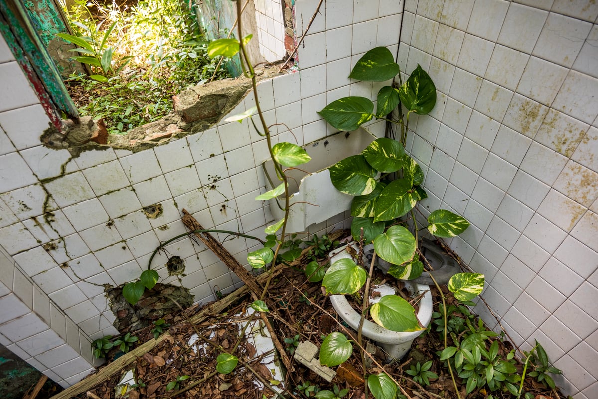 Reclaimed Washroom at Jianguo No. 9 Village (建國九村)